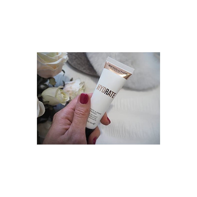 Primer hidratante con Vitamina E, Hydrate, Makeup Revolution