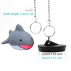 MAIXINNEW Bath Plug with Chain 45mm, Rubber Floating Bath Tub