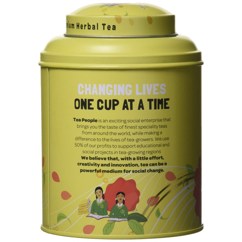 Tea People Choco Mint Rooibos, 20 Tea Pyramids in Tin