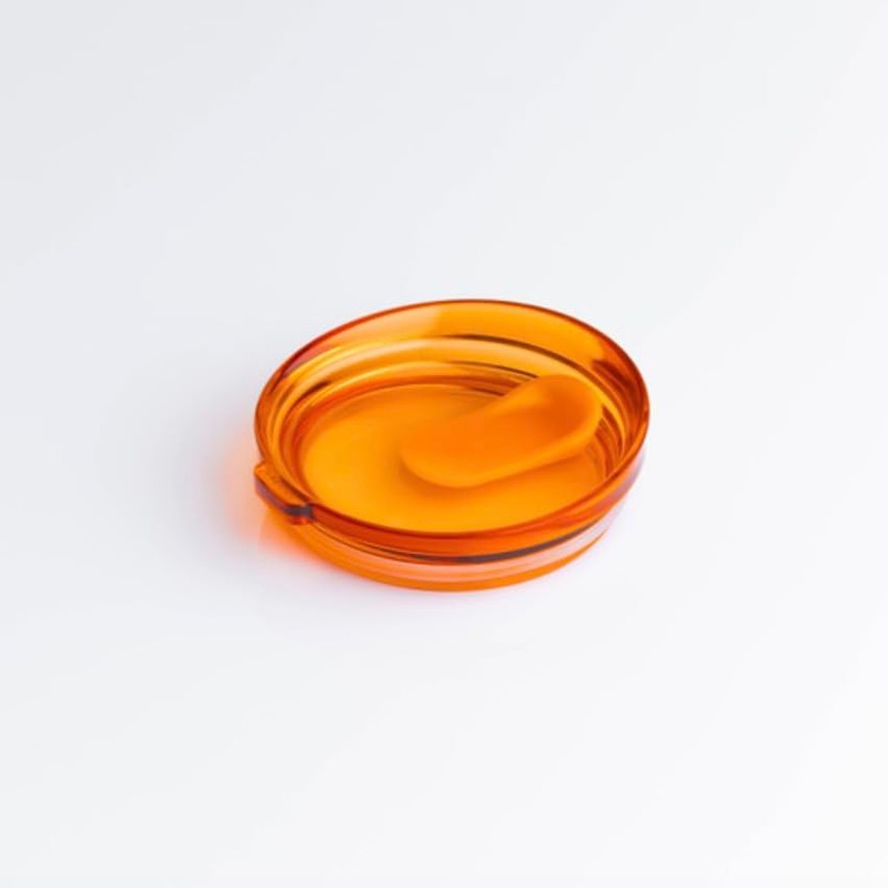 Huskee Renew Range Cup & Lid- Amber and Smoke -