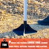 Heavy Duty Steel Tamper 8"x8" with 48 inch Handle and