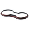 Carbon Fiber Cup Holder Cover Frame Trim Car Interior Center
