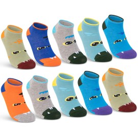 10 pairs of children's cotton socks, boys & girls - 10 Pairs | Boys 4, size: 27-30