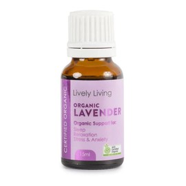 Lively Living Buy Lively Living Essential Oil Organic Lavender 15ml Online | Chempro Chemists