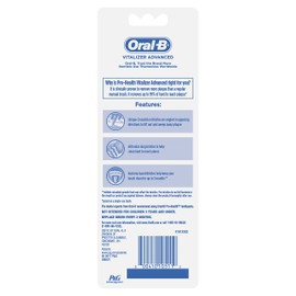 Oral-B Pro Health Vitalizer Advanced Toothbrushes, Soft, 4 Count