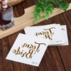 Naler 20pcs Tatuajes Temporales Despedida de Soltera Team Bride para