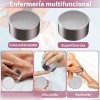 suerte. 2pcs Depiladora Limas Uñas Exfoliante Corporal 3 En 1