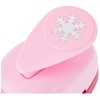 efco 1790059 Punch S, Snowflake Motif Punch, Core: Metal, Pink,