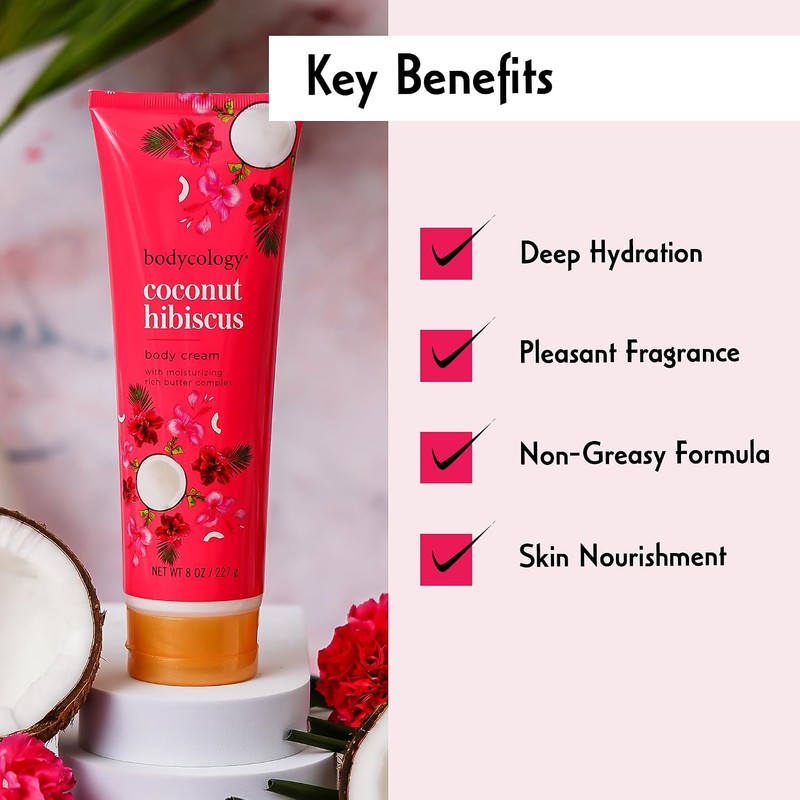 Bodycology Crema Corporal Coco Jamaica 227g