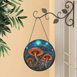 Ladybug Group Suncatcher Pendant for Good Luck Clustersize: Small, color: White