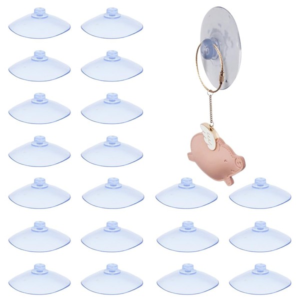 Pack of 20 suction cups, suction cups for windows, suction