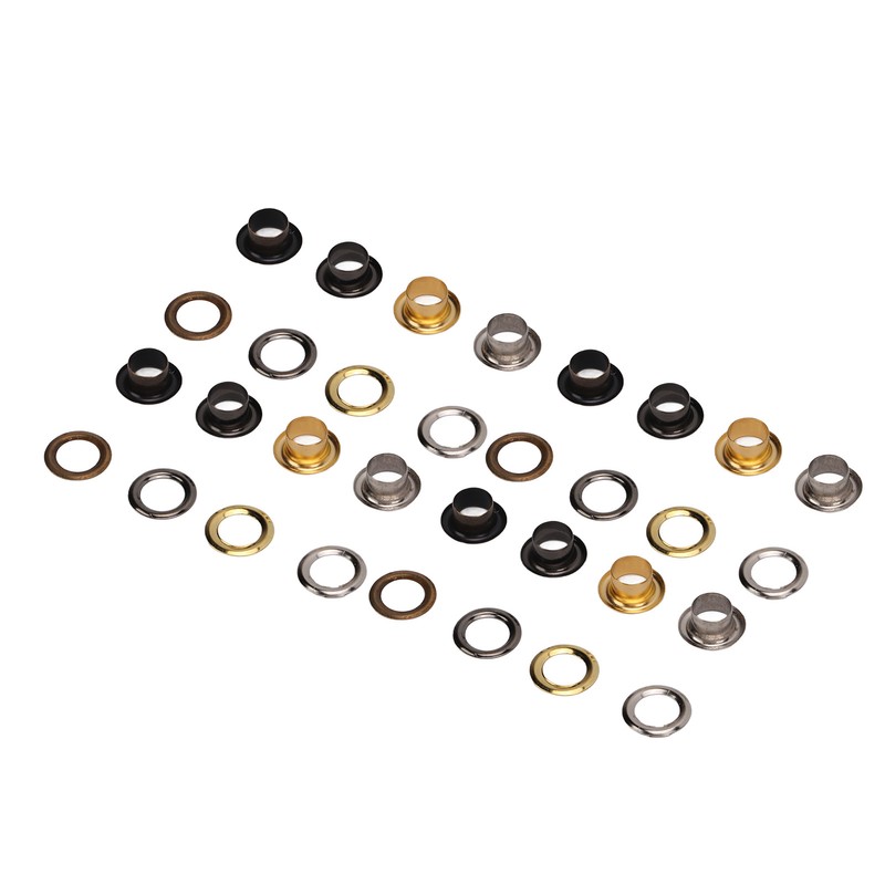 Grommet Tool Kit Sturdy Colorful Plating Easy Installation Metal Grommets