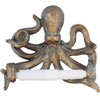 Old River Outdoors Decorative Swimming Octopus Toilet Paper Holder Bronze