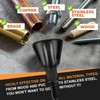 Luckyway 1/8"-3/4" Deburring External Chamfer Tool, Tungsten Carbide Blade, Deburring