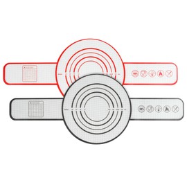 Silicone Bread Sling for Dutch Oven-Bread Baking Mat With Extra Long Handles Sourdough Bread Baking Supplies Non-Stick Silicone Baking Mat Reusable Heat Resistant Food Grade Baking Sheets Liners 2 PCS