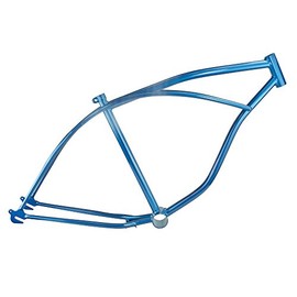 Fenix 26" Beach Cruiser Bike Frame, (Blue)