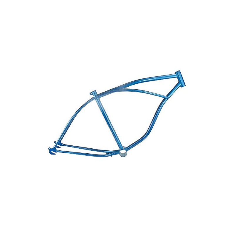 Fenix 26" Beach Cruiser Bike Frame, (Blue)