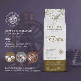 R. Dalton Coffee Sublime Genuine Antigua Ground Coffee - Medium Roast - Exotic Chocolaty And Caramel Notes - All Brewing Methods - Premium Quality – From Antigua Guatemala – 100% Arabica - 12 oz