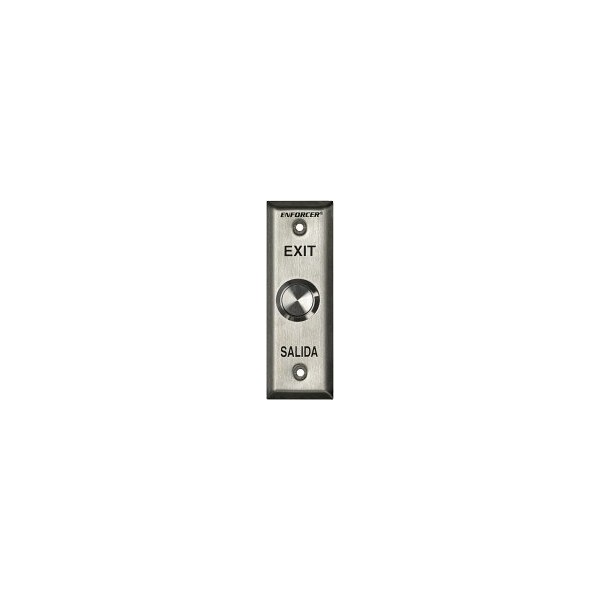 Seco-Larm Enforcer Push-To-Exit Plate, Vandal Resistant, Slimline (SD-7104SGEX1Q) by Seco-Larm