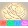 Reality Leuchten R65583100 LED Strip Neon Plastic White with 14