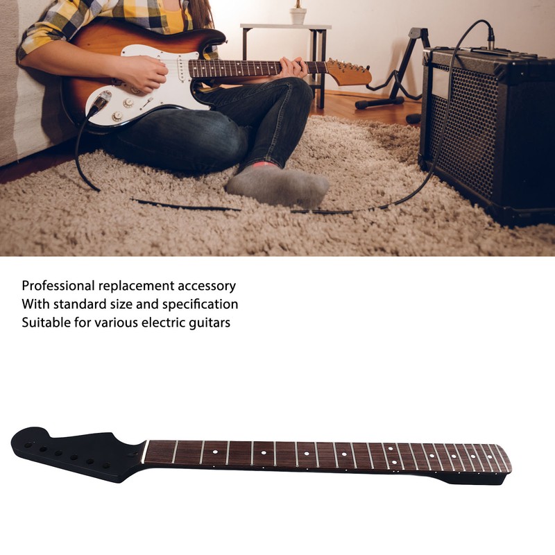 Electric Guitar Neck Maple Wood Fingerboard Professional 22 Fret Guitar