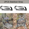 Otomitake 4PCS Tree Stand Backpack Straps and Stabilizer Straps Treestand