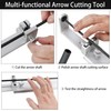 ZSHJGJR Archery Arrow Shaft Cutter Tools Arrow Spinner Tester Arrow