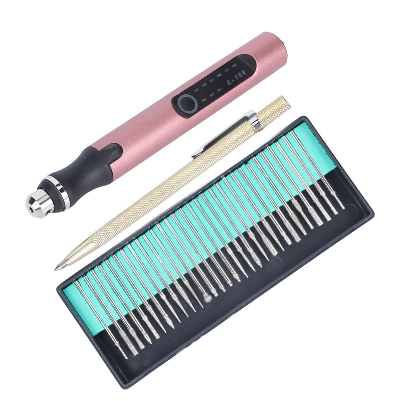 Cordless DIY Electric Engraving Pen 3.6V 8W 3 Levels Speed