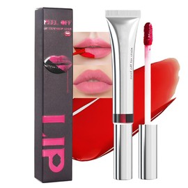 Peel Off Tattoo Lip Stain, Tinte De Labios Peel Off, Lápiz Labial Resistente al Agua y de Larga Duración, Lápiz Labial Líquido Mate Nude, Color Altamente Pigmentado Peel Off Lip Stain (120#,lip)