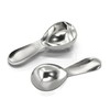 BALCI- Stainless Steel Coffee Scoop Set (2&2 Tablespoon, 30ml and
