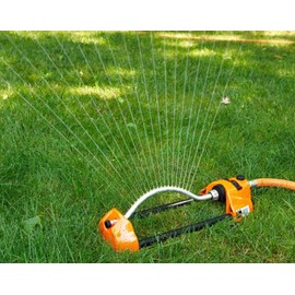 Dramm 10-15004 Grn Premium Metal Oscillating Sprinkler Wi/rass Nozzle Jets
