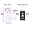 Lancoon Door Window Sensor Alarm, Remote Control, Wireless Magnetic Alarm,