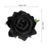 sourcing map 8 Pcs Rose Flower Hair Clips 4 Inch