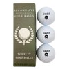 Second Ave Pack of 3 Joke Funny Golf Balls Bandit