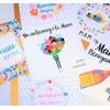Pom Pom "Dots & Flowers" Welsh Mother's Day Greeting Card
