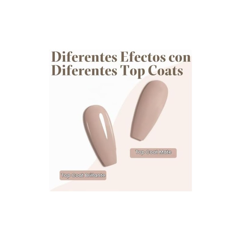CANNI - Esmalte de uñas en gel nude, 1 pieza,