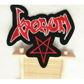unbranded Venom (band) pentagram Embroidered Patch Iron-On Sew-On + 1910