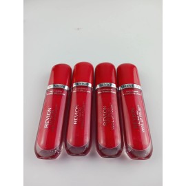 Revlon 4 PACK REVLON ULTRA HD VINYL LIP POLISH HIGH SHINE 910 CHERRY ON TOP
