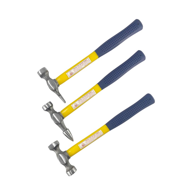 TEXALAN 7 PC Auto Body Fender Repair Tool Hammer &