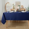 Biscaynebay Fabric Table Cloths, Oil and Water Resistant Spill Proof