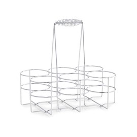 Zeller Flaschenhalter für 6 Flaschen, Chrom 32x22x31
