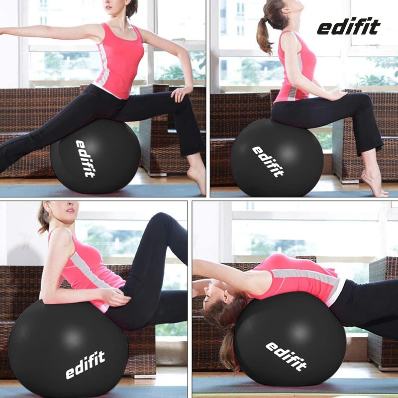 EDIFIT, Exercise Ball, 55, 65 and 75, Pezziball, Including Inflator,