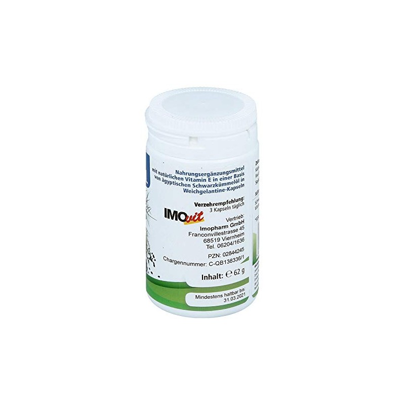 Imovit Black Cumin Oil 500 mg Capsules