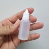 Simple Small Pointed Plastic Refill Bottle for Oils Refill Container 15ml 50ea