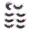 TOVINANNA Curl Lash Extensions 7 Pairs False Eyelashes Women's Lash