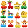 12 PCS Fiesta Mexican Honeycomb Centerpieces Cinco De Mayo Party
