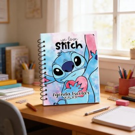 Agenda Escolar Maestra / Docente Stich Tierno 26-27