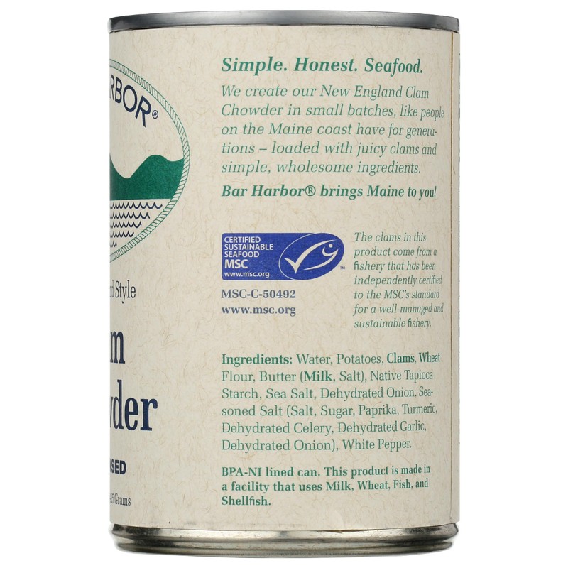 Bar Harbor New England Clam Chowder, 15 Oz