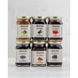 Northwest Wild Foods Fruit Spread Variety Pack - Six 8 Ounce Jars