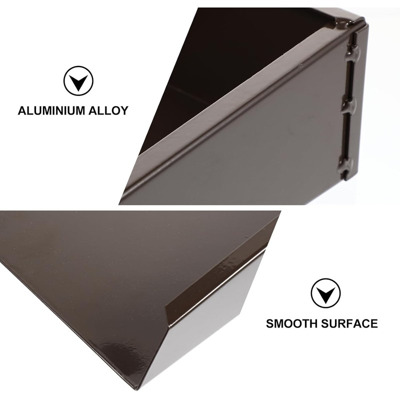 Rain- Run Downspout Splashblock - Bloque de aleación de aluminio
